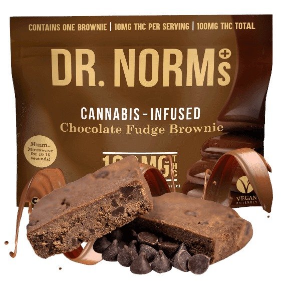Dr Norms Chocolate Fudge Brownies Uk