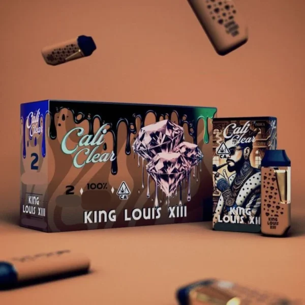King Louis III – Cali Clear Disposable UK