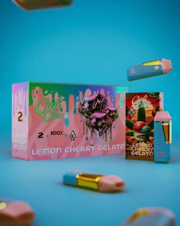 Lemon Cherry Gelato – Cali Clear Disposable UK