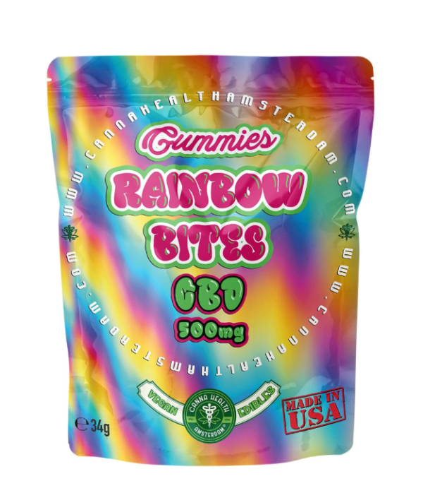 RAINBOW BITES 500 mg CBD
