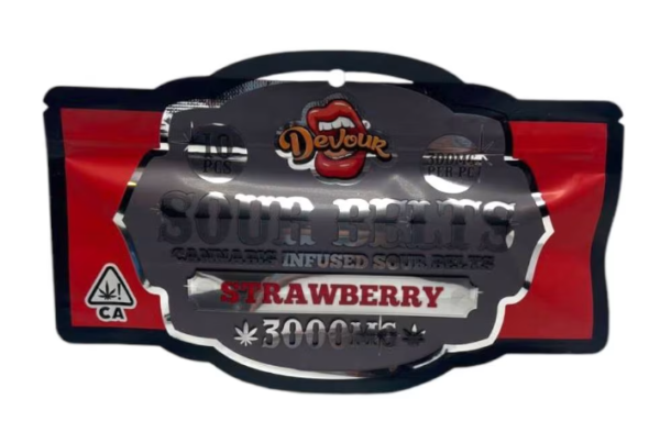 Devour Sour Belts: Watermelon Devour Sour Belts: Watermelon