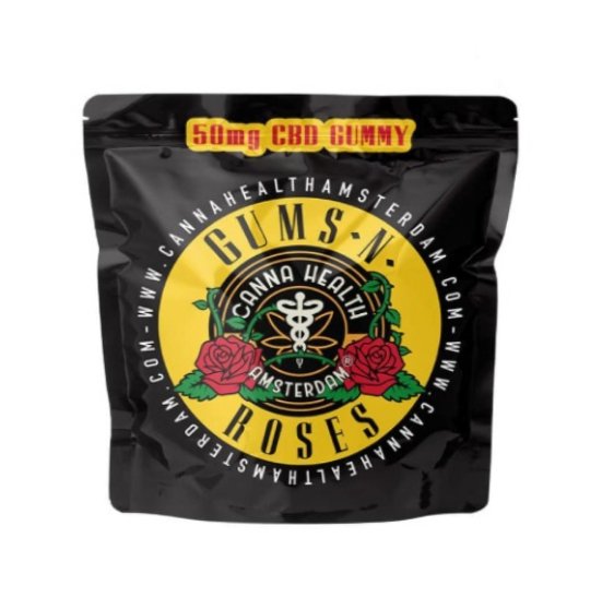 GUMS ‘N ROSES 50 mg CBD
