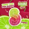 SOURZ CHERRY LIME 10MG GUMMIES