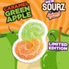SOURZ CARAMEL GREEN APPLE 10MG GUMMIES