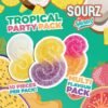SOURZ TROPICAL PARTY PACK 10MG GUMMIES