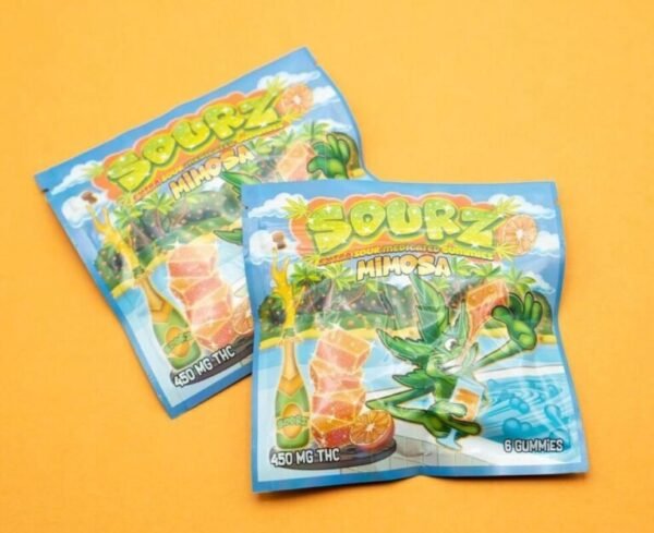 SOURZ EDIBLES MIMOSA EXRTA MEDICATED 450 GUMMIES
