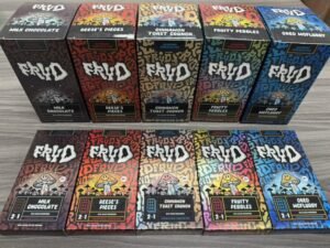 Fryd chocolate mushroom bars 4 Grams 2 Fryd chocolate mushroom bars 4 Grams 2