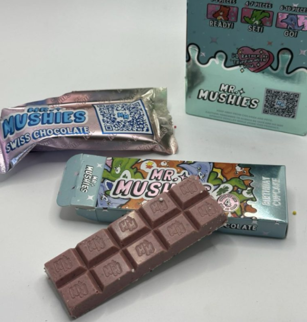 Mr Mushies Chocolate Bars 4G
