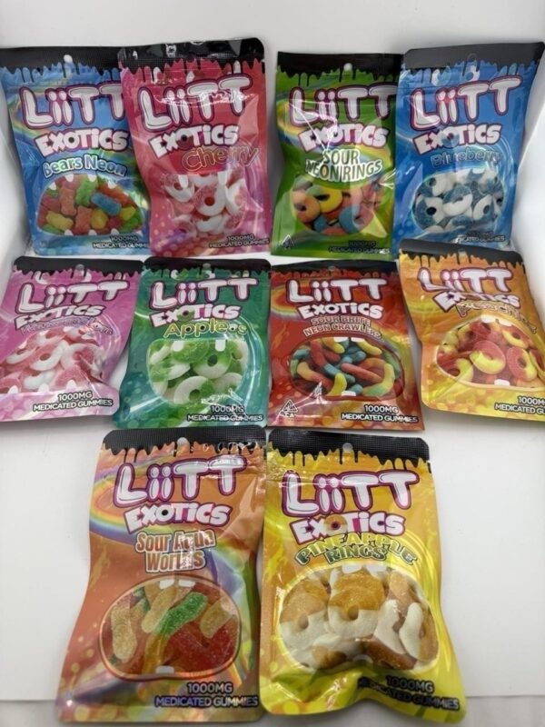 Buy LIITT THC GUMMIES 1000MG
